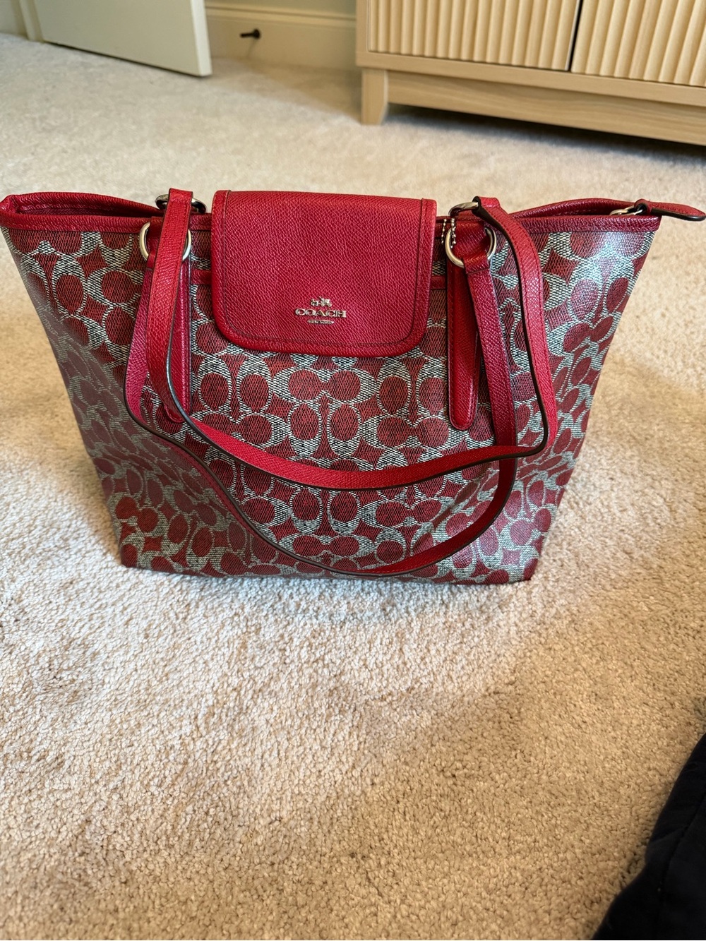 Traditional Coach Tote